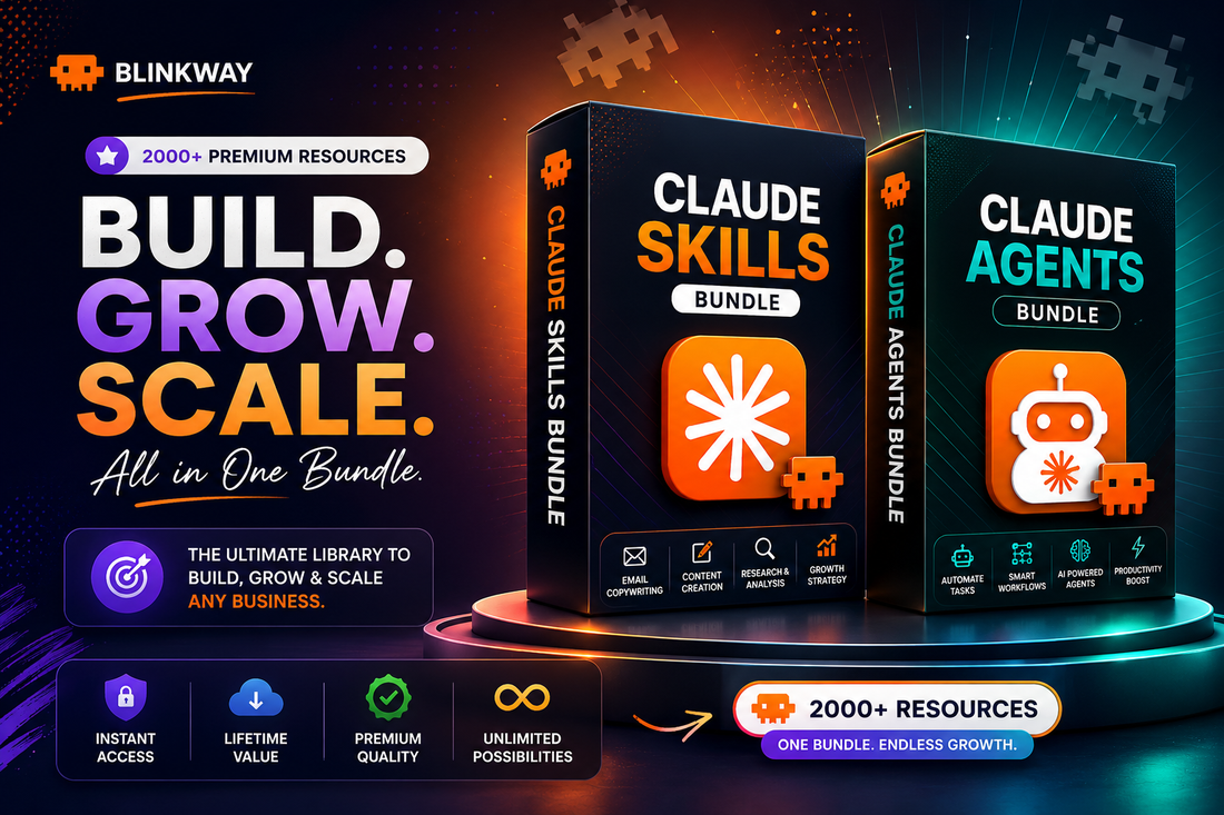 BLINKWAY Claude Skills + Agents Bundle — Complete System